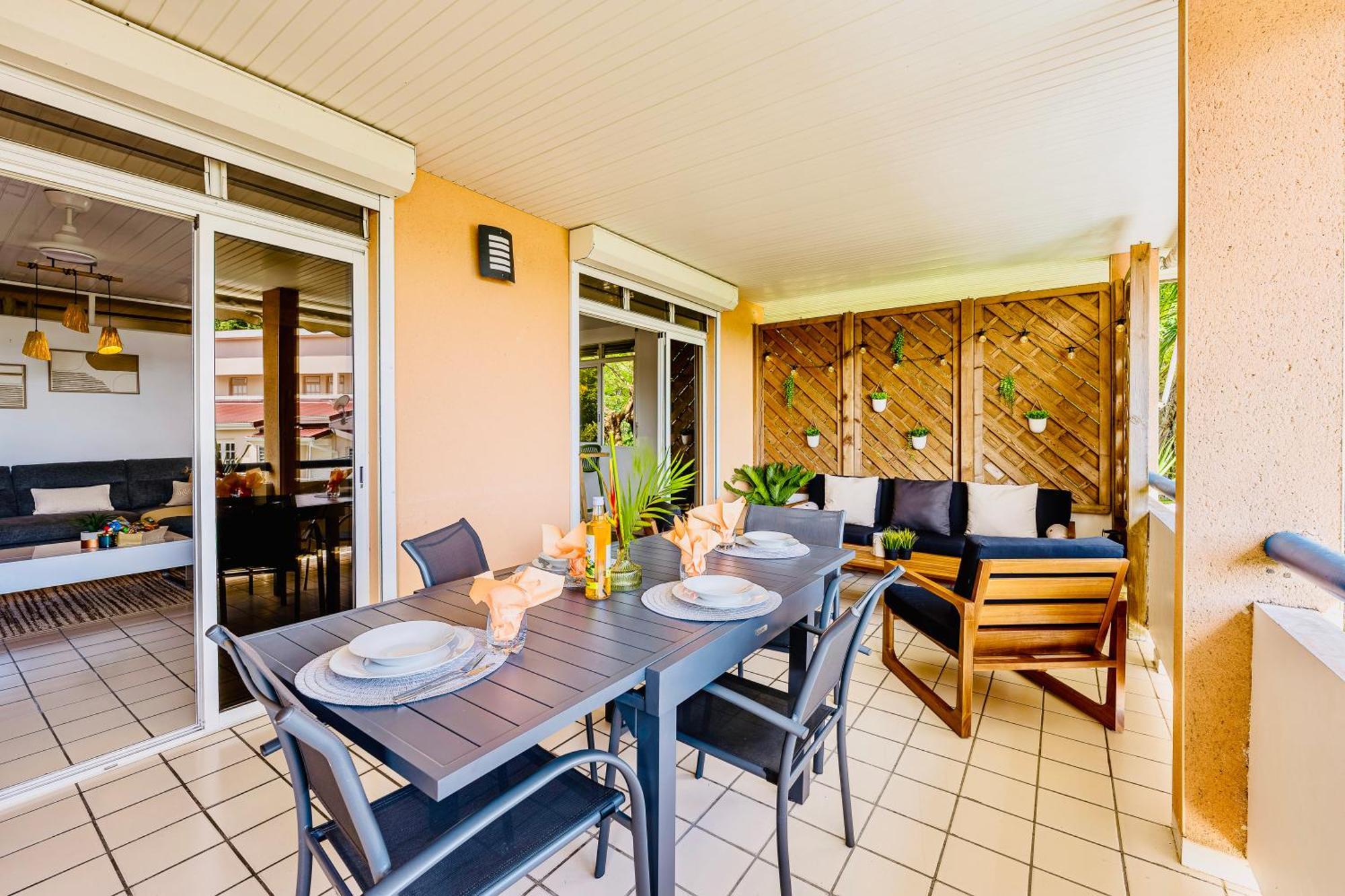 Maison Yole Bleue - Vue Sur Les Trois Ilets Extérieur photo