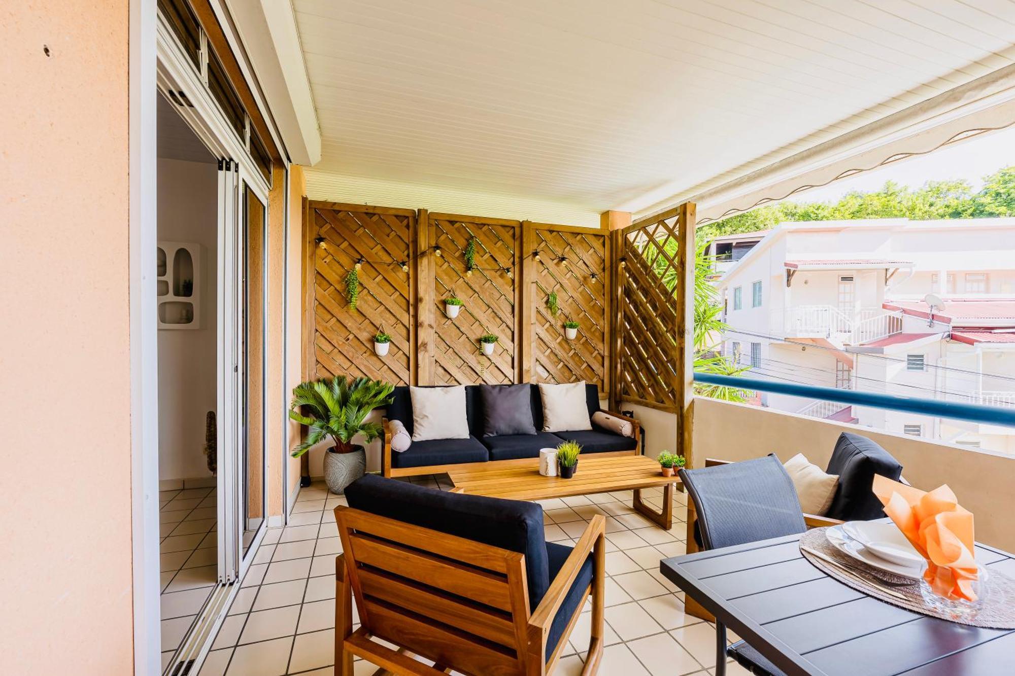 Maison Yole Bleue - Vue Sur Les Trois Ilets Extérieur photo